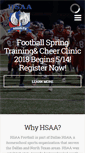 Mobile Screenshot of hsaafootball.org